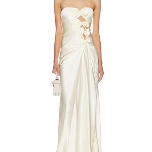 Revolve- Helsa Silk Maxi Dress